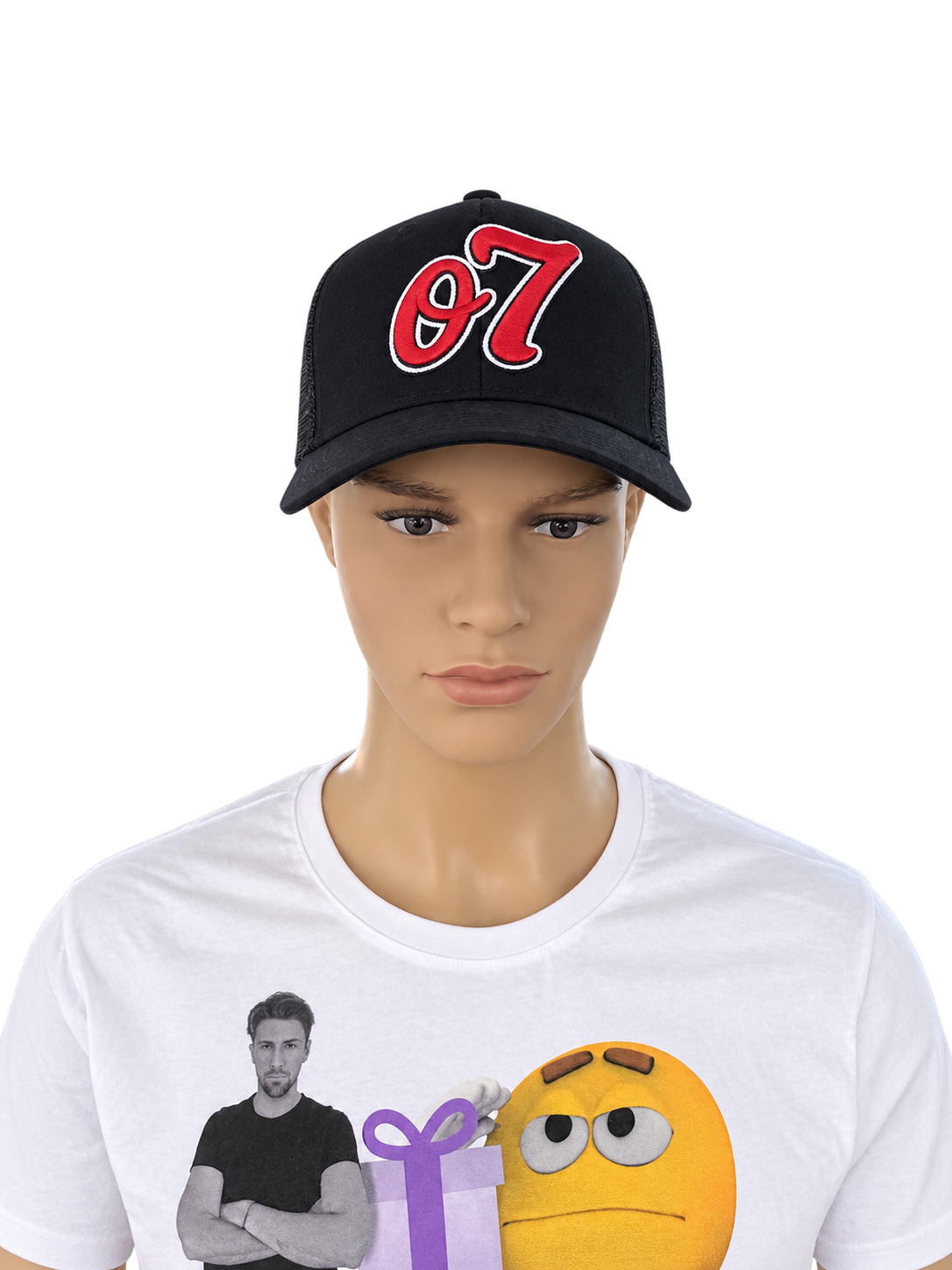 Svart o7 Keps